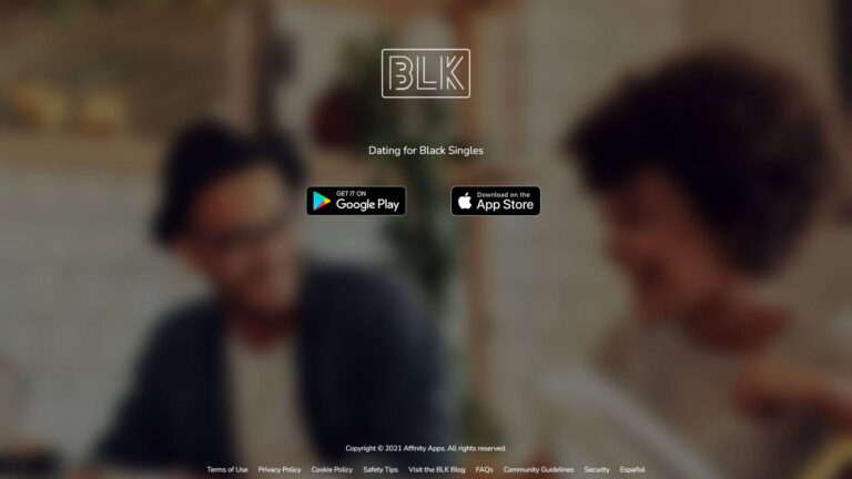 BLK dating app screenshot